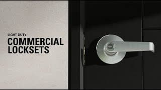 Universal Hardware Light Duty Tubular Locksets Feature Video