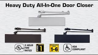Universal Hardware UH4061/UH4062/UH4063 Parallel Mount Install Instructions with Mounting Plate